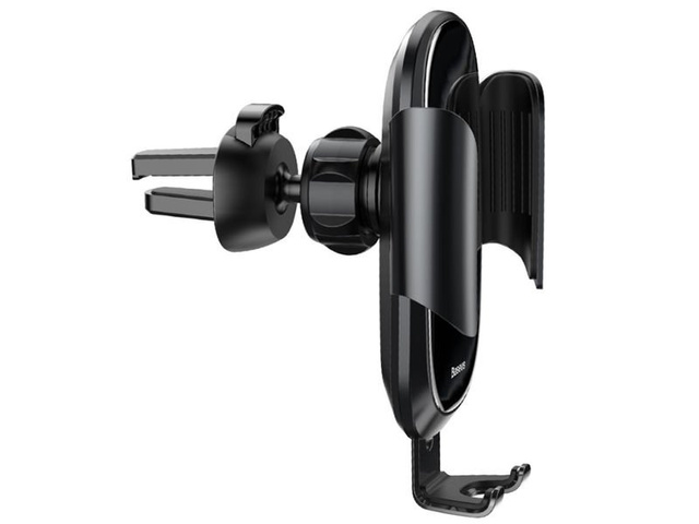 Baseus Future gravitačný držiak do auta pre čiernu mriežku