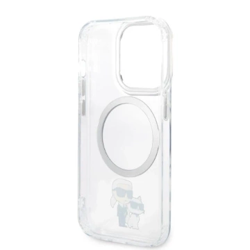 Etui Karl Lagerfeld KLHMP14LHNKCIT do iPhone 14 Pro 6,1" hardcase Iconic Karl