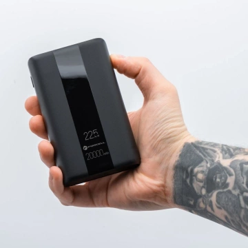 Зовнішній акумулятор Forcell F-Energy P20K2 20000mAh PD 22,5W QC3.0 чорний