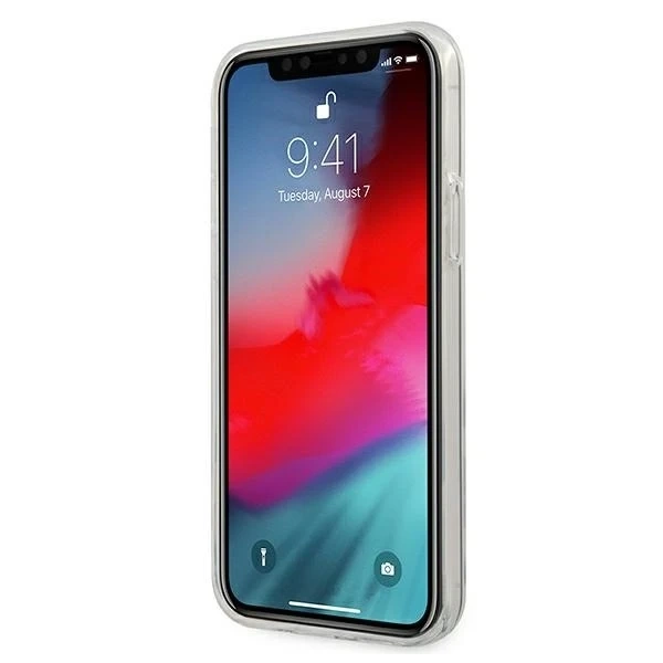 Pouzdro na telefon US Polo Tricolor Collection iPhone 12 mini 5,4". bílá/bílá