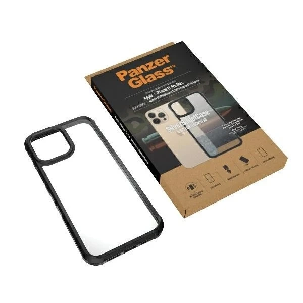 Чохол для iPhone 13 Pro Max PanzerGlass ClearCase, антибактеріальний, військового класу