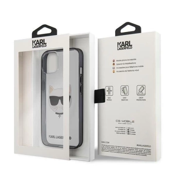 Karl Lagerfeld KLHCP13SHCHCK iPhone 13 mini 5,4" прозорий Ikonik Choupette