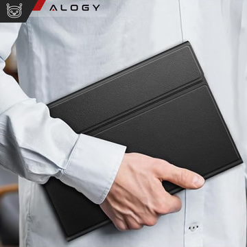 Keyboard case for Samsung Galaxy Tab A9 Plus 2023 11" (X210/X215/X216) Magnetic Bluetooth keyboard Alogy Black Glass