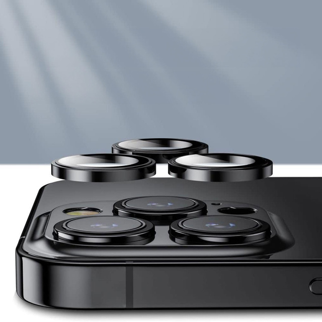 Objektivschutz für Apple iPhone 15 Pro – 3mk Lens Protection Pro Graphite