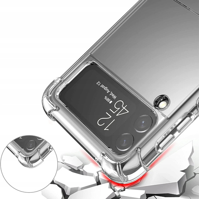Чохол ShockProof Alogy для Samsung Galaxy Z Flip 3 5G Clear