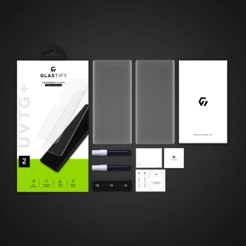 Glastify UVTG 2-PACK Tempered Glass for Samsung Galaxy S23 Ultra Clear Camera Protector