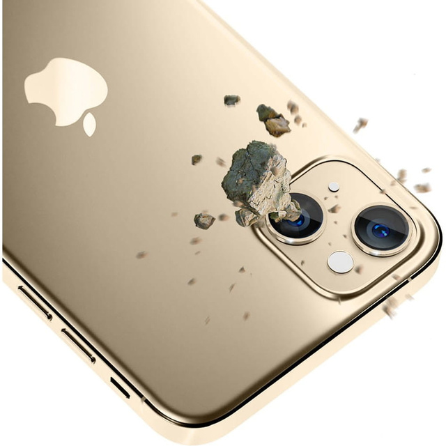 Захисне покриття для телефону 3mk Lens Protection Pro для Apple iPhone 14 Gold