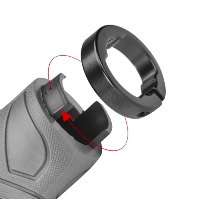 Gripy na bicykel Rockbros BT1802GR - sivé