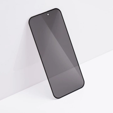 Загартоване скло для iPhone 14 Pro Forcell Privacy Glass чорне 9H