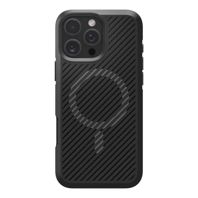 Etui Spigen Core Armor Mag MagSafe für Apple iPhone 16 Pro Mattschwarz