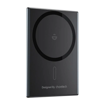 Powerbank Magnetyczny Choetech Black 2000mAh Cienki 5W Czarny