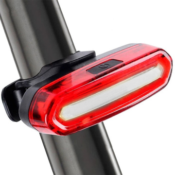 Strong LED rear bicycle lamp USB Alogy light waterproof bicycle lighting Red