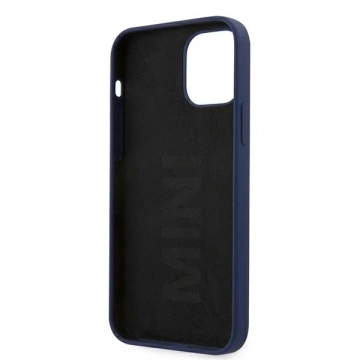 Silicone Tone On Tone hardcase phone case for iPhone 12/12 Pro navy blue/navy