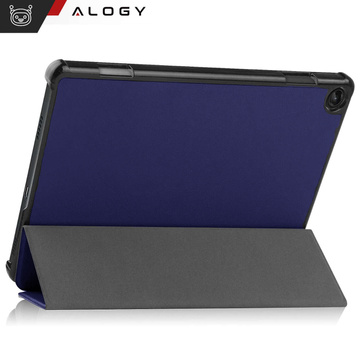 Pouzdro na tablet pro Lenovo Tab M10 3gen 3 GEN 10.1 2022 TB328FU Pouzdro TB328XU Pouzdro Alogy Book Cover Navy blue