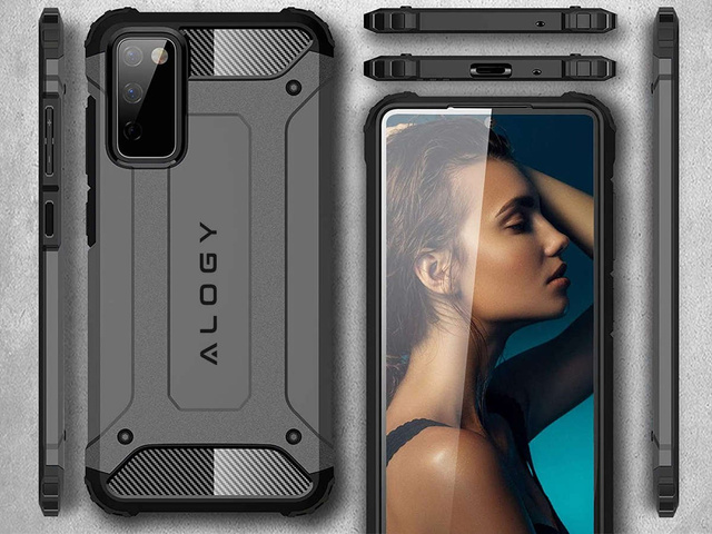 Etui Alogy Hard Armor do Samsung Galaxy S20 FE szare