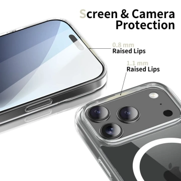 Etui Ochronne do Google Pixel 10 / 10 Pro Tech-Protect FlexAir Hybrid MagSafe Clear