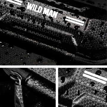 Puzdro Wildman XT11 taška na bicykel na bicykel namiesto držiaka na fľašu s objemom 0,5 l Čierna