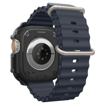 Etui ochronne Spigen Rugged Armor do Apple Watch Ultra (49mm) Matte Black