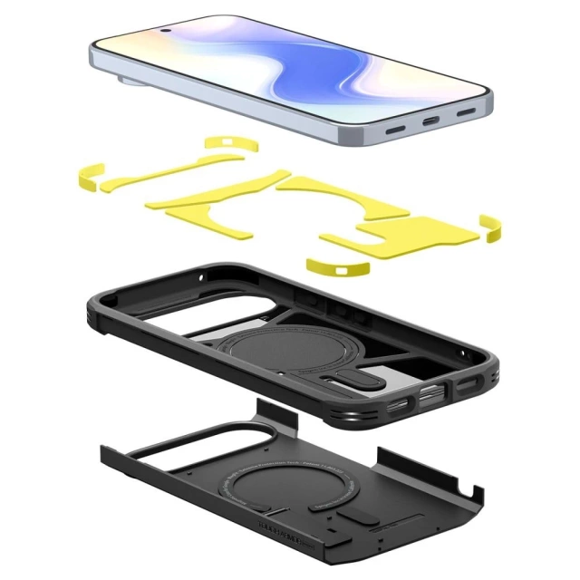 Etui Ochronne do Google Pixel 10 Pro XL Spigen Tough Armor Mag MagSafe Black