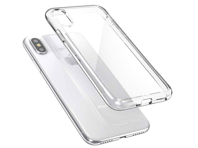 Průhledné silikonové pouzdro pro Apple iPhone XS Max