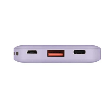 Powerbanka UNIQ Fuele mini 8000mAh USB-C 18W PD Rychlé nabíjení Lawendowy/levandule