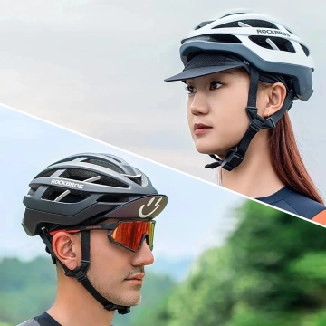 Cyklistická šiltovka Rockbros 18230005001 so šiltom - čierna