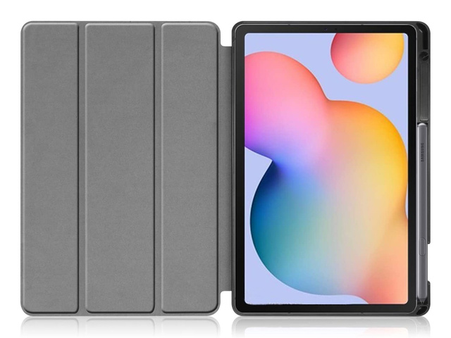 Alogy Smart Case für Galaxy Tab S6 Lite 10.4 P610 / P615 Schwarzes Glas