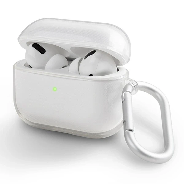 Ochranné puzdro na slúchadlá UNIQ puzdro Glase pre Apple AirPods Pro číre