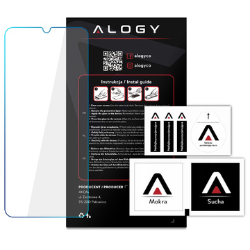 Захисне скло загартоване 9H Alogy для Oppo A57 5G