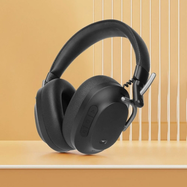 Forcell F-Audio ANC Pro Sound Craft Kabellose On-Ear-Kopfhörer Schwarz