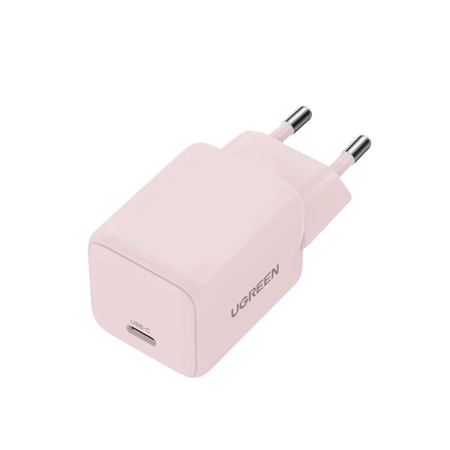 Ładowarka sieciowa Ugreen X512 20W GaN 1x USB-C Różowa