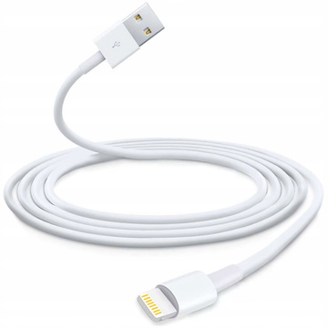 Alogy 1m Fast Charge USB to Lightning cable iPhone charging cable 20W white