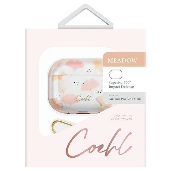 UNIQ Coehl Meadow Schutzhülle für AirPods Pro 2 Pink/Spring Pink