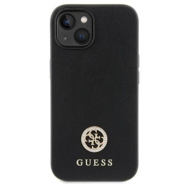 Чохол Etui Guess GUHCP15MPS4DGPK для iPhone 15 Plus 6.7" Hardcase Strass Metal Logo czarny/black