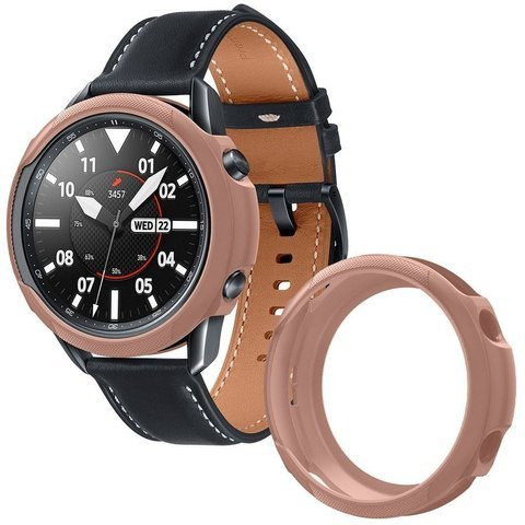 Etui Spigen Liquid Air pre Samsung Galaxy Watch 3 45 mm bronz