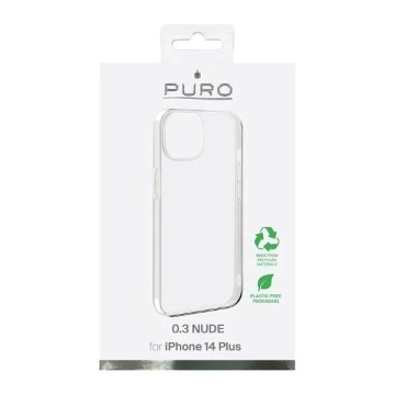 Etui Puro Nude 0,3 do iPhone 14 Plus 6,7" IPC146703NUDETR priehľadná