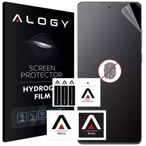 Folia "MATOWA" do Motorola Moto G85 5G Hydrożelowa Alogy HydroSkin Matte Pro™ na ekran do etui "BEZ ODCISKU PALCÓW"