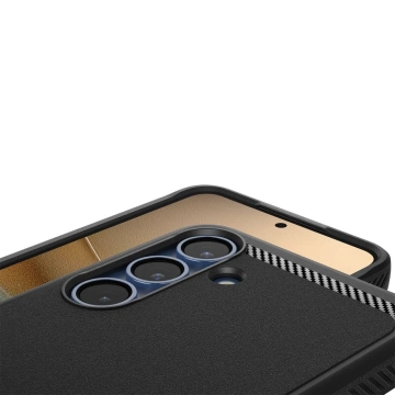 Pouzdro Spigen Rugged Armor MagSafe pro Samsung Galaxy S25 Plus, matně černé