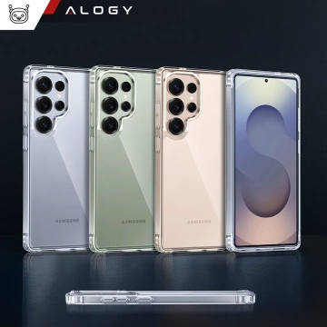 Etui do Samsung Galaxy S25 Ultra obudowa ochronna na telefon Alogy HybridShield™️ Case Przezroczyste