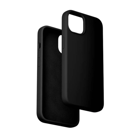 Etui silikonowe Vention KUFB0-10 MagSafe do iPhone 15 czarne Black