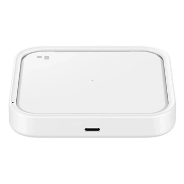 Індукційний зарядний пристрій Samsung EP-P2400TW Fast Charger 15 Вт мережі. білий/білий