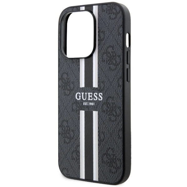 Etui Guess GUHMP14XP4RPSK для iPhone 14 Pro Max 6.7" твердий чохол 4G Printed Stripes MagSafe