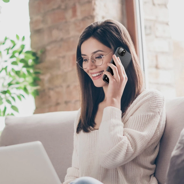 Nylonový kryt puzdra Dux Ducis Fino iPhone 14 Plus čierny