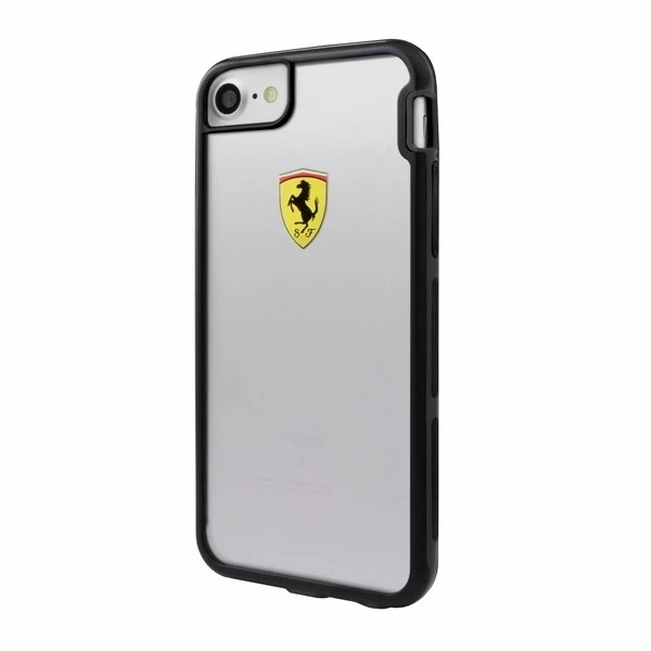 Etui na telefon Ferrari Hardcase iPhone 7/8 /SE 2020 / SE 2022 прозорий Racing Shockproof
