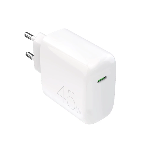 Puro PROLITE 45W USB-C nástěnná nabíječka bílá rychlonabíjecí PD