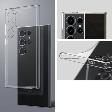 Etui Spigen Liquid Crystal для Samsung Galaxy S24 Ultra Crystal Clear