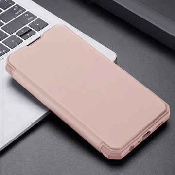 DUX DUCIS Skin X holster cover with flip Samsung Galaxy A02s EU pink