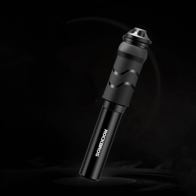 Міні-велосипедний насос RockBros 810PCS-HP для велосипедної рами 100PSI Presta Schrader Black