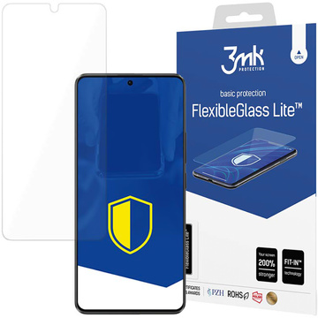 Hybrid screen glass for Xiaomi Poco X6 Pro 5G 3mk Flexible Glass Lite FG FlexibleGlass non-cracking