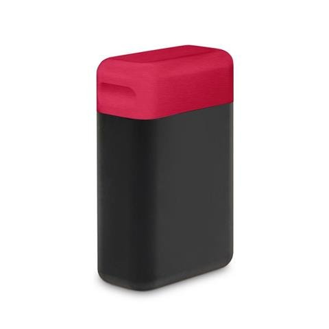 Metalowe etui ochronne box na kluczyk z blokadą sygnału Black/Red